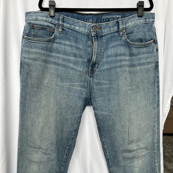 Outerknown Men's Local Straight Fit Jeans Size 38x32 EUC - Picture 1 of 12